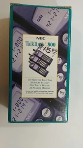 429.NEC Talktime 800 - Very Rare - For Collectors - CDMA - NO SIM CARD - Picture 1 of 12