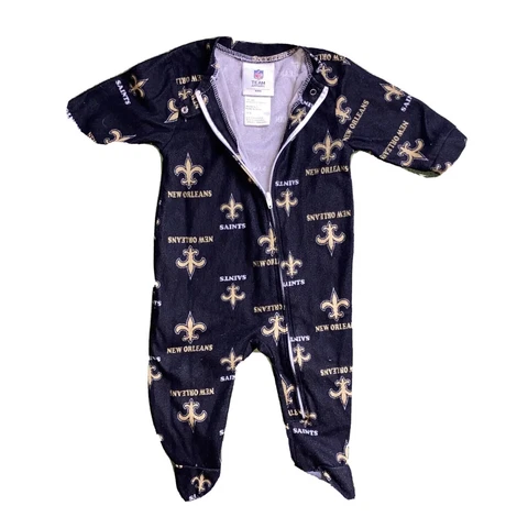 NFL TEAM APPAREL New Orleans Saints Football Kids Apparel Size 3-6 months Cover