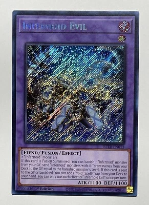 Infernoid Evil Secret Rare BLTR-EN013 1st Edition Gem Mint 💎 In Hand - Image 1 of 4