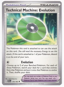 Technical Machine: Evolution 178/182 - SV04: Paradox Rift - LP Pokemon Tool - Picture 1 of 2