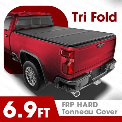 Hard Truck Bed Tonneau Cover For 2020-2025 Chevy Silverado Sierra 2500HD 3500HD - Image 1 of 4