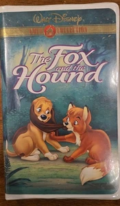 The Fox and the Hound (VHS, 1994) Disney Clamshell Gold Edition - Picture 1 of 5