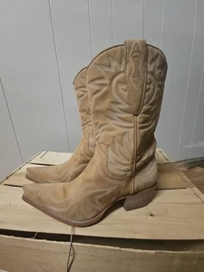 Hellbraune Lederstiefel Guess by Marciano Größe 7 - Bild 1 von 7