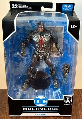 Figura de acción DC Multiverse McFarlane Cyborg Justice League 2021 nueva T8 Foto 1 de 3