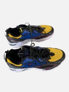 Fila Men Multicolor Leather Upper Textile Lining Sole Rubber Size 12. New - Picture 1 of 10
