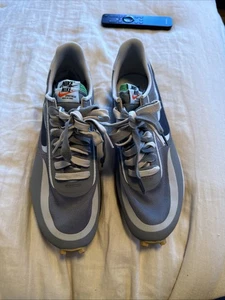 Nike LD Waffle Sacai Clot Kiss of Death Cool Grey Uomo Taglia 10.5 Usate - Foto 1 di 6