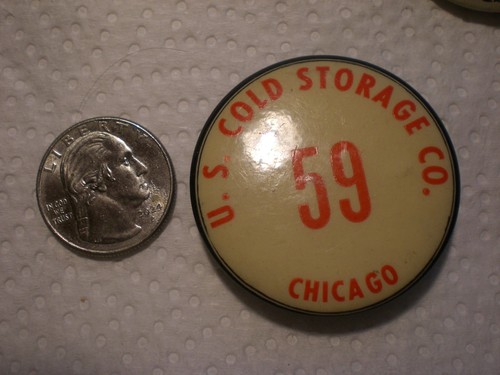 VINTAGE U.S. COLD STORAGE CO CHICAGO PINBACK BUTTON SCARCE | eBay