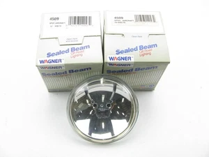 (2) Wagner 4509 Headlight Bulb - Low Beam - 13V 100-Watt 4-1/2" PAR36 - Picture 1 of 3
