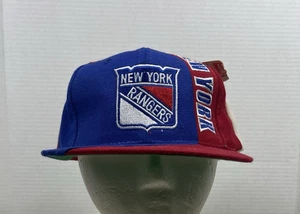 Neu mit Etikett Vintage American Needle New York Rangers Spiral RWB Snapback Mütze Kappe - Bild 1 von 10