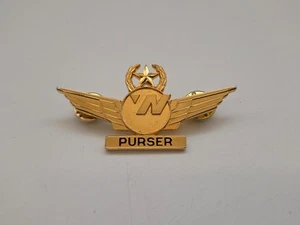 NORTHWEST AIRLINES PURSER FLIGHT ATTENDANT WING  - Picture 1 of 6