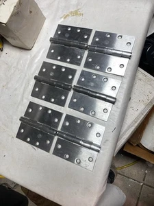 Hager Türscharniere ECBB 1100 Volleinsteckstahl 4,5" x 4,5" US26D 2 Stück 3 gebraucht - Bild 1 von 11
