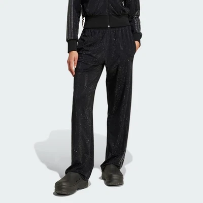 Adidas Originals Womens Atlanta Print Rhinestone Trackpants XS S M L XL RRP £240 - Image 1 of 4