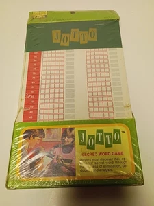 Vintage 1973 Jotto Secret Word Game New - Sealed - Picture 1 of 3