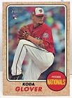 Koda Glover 2017 Topps Heritage High Action Image Photo Variation Rc #568 Sp