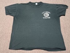 West Virginia Wesleyan Vintage #33 Single Stitch T-shirt Baseball Russell XL