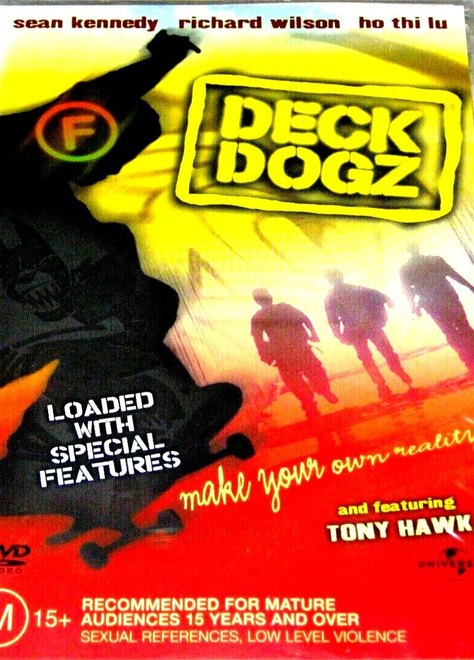 Deck Dogz (DVD, 2005) Drama Tony Hawk - Australian Skateboarding Movie REGION 4 - Image 1 of 1