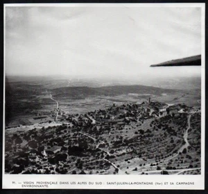 1956  --  SAINT JULIEN LA MONTAGNE   VUE AERIENNE   3P123 - Foto 1 di 1