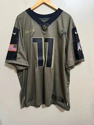 Подлинная мужская футболка Nike Atlanta Falcons Julio Jones Salute To Service размер 3XL - Изображение 1 из 4