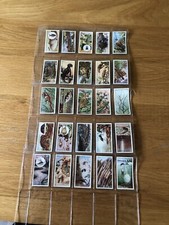 LAMBERT AND BUTLER WONDERS OF NATURE  - Full set of 25 Cigarette Cards