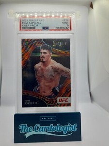 Tom Aspinall Tiger Octagonside Rookie PSA 9 2022