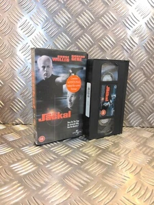 THE JACKAL VHS - Collectable Original 1997 Video Tape And Case - Bruce Willis - Picture 1 of 4