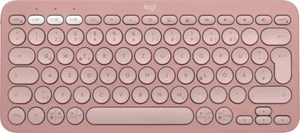 Logitech Pebble Keys 2 K380s Bluetooth Tastatur QWERTZ Deutsch - Pink - Bild 1 von 5