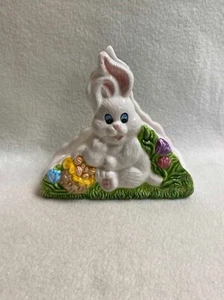Serviettenhalter Osterhase Keramik - Bild 1 von 6