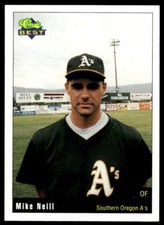 1991 Classic Best Southern Oregon A's Mike Neill Southern Oregon A's #15