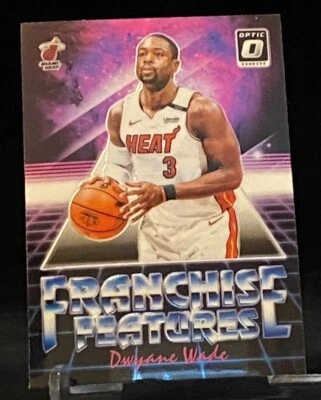 2018-19 Donruss Optic Franchise Features #16 Dwyane Wade Miami Heat - Image 1 of 2