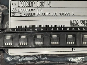 1pce NOS NS LP3962EMP-3.3 Ultra LDO Regulator 3.3V 1.5A 5-Pin (4+Tab) SOT-223 - Picture 1 of 1