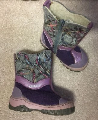 Kotofey 7码冬季雪地靴 — 第 1/4 张图片