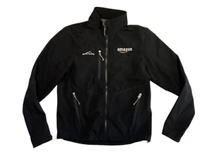 AMAZON x EDDIE BAUER Black Warm SOFT SHELL TECH COMPANY JACKET Prime Coat Men S - Picture 1 of 9