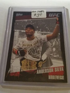 2010 Topps UFC #106 Anderson Silva - Picture 1 of 1