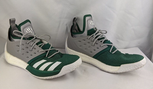 adidas uomo Harden vol. 2 Scarpe da Basket Sneakers Casual Verde 15 Medium