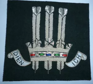 2ND KING EDWARD V11 OWN GURKHA RIFLES REGIMENTAL BLAZER BADGE. - Picture 1 of 1