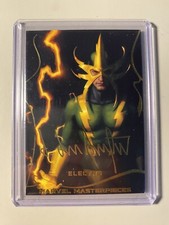 2022 Skybox Marvel Masterpieces Electro #5 Gold Foil