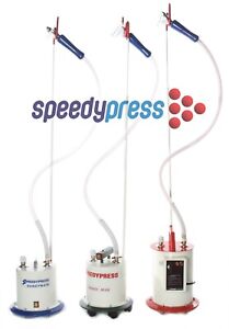 Speedypress Steamers British Made, 3 Year Warranty, 3 Sizes: 2.5, 4.2 or 7 Litre