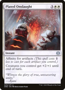 x4 Plated Onslaught ONE MTG 29/271 UNCOMMON M/NM 4x - Picture 1 of 1