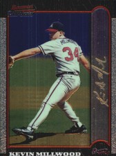 1999 (BRAVES) Bowman Chrome Gold #287 Kevin Millwood