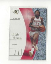 2012-13 Fleer Retro 97-98 Fleer EX 2001 #EX30 Isiah Thomas Indiana Pistons