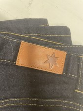 Dearborn Denim & Apparel Men's Relaxed Fit Dark Wash Cotton Blend Jeans Sz 42 30