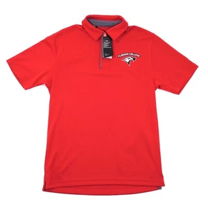 NEW Under Armour Florida College Falcon Mens Small Red Short Sleeve Polo Shirt - Picture 1 of 7