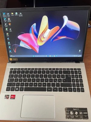 Acer Aspire 3 15 A315-44P-R5P0 NX.KSJET.002 15,6" AMD Ryzen 7 5700U 16GB SSD512G - Immagine 1 di 4