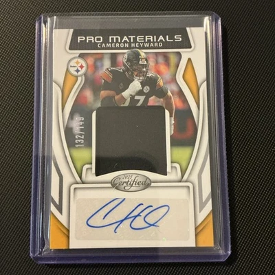 2025 Panini Certified  Fotl Pro Materials /149 Cameron Hey ward - Image 1 of 2