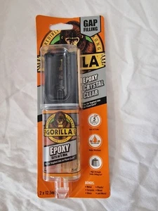 Gorilla Epoxy Glue Incredibly Strong Epoxy Adhesive Sets in 5 minutes 25ml UK - Picture 1 of 3