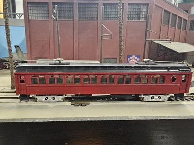 Autobús interurbano eléctrico Suydam Niles, escala HO de latón Foto 1 de 4