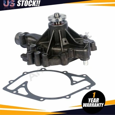 Engine Water Pump w/Gasket for 1992-1994 Ford E-350 Econoline Club Wagon F-250 Foto 1 de 4