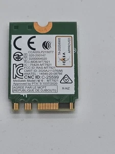 MediaTek Wireless Lan Card MT7921 - Zdjęcie 1 z 1