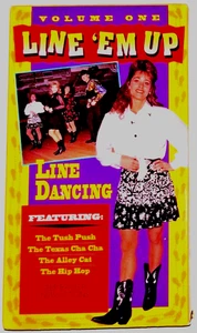 Line Em Up - Line Dancing - V. 1 (VHS, 1994)(Dance)  - Picture 1 of 6