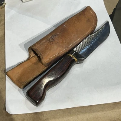 VINTAGE 1988 Anza Knives Fixed Blade Knife - Image 1 of 4